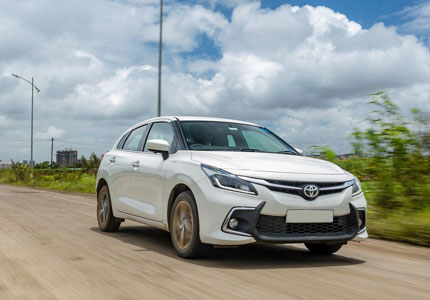 Glanza Self Drive Car