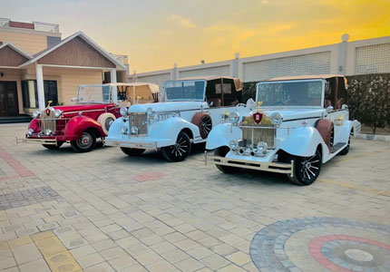 Vintage Luxury Wedding Cars